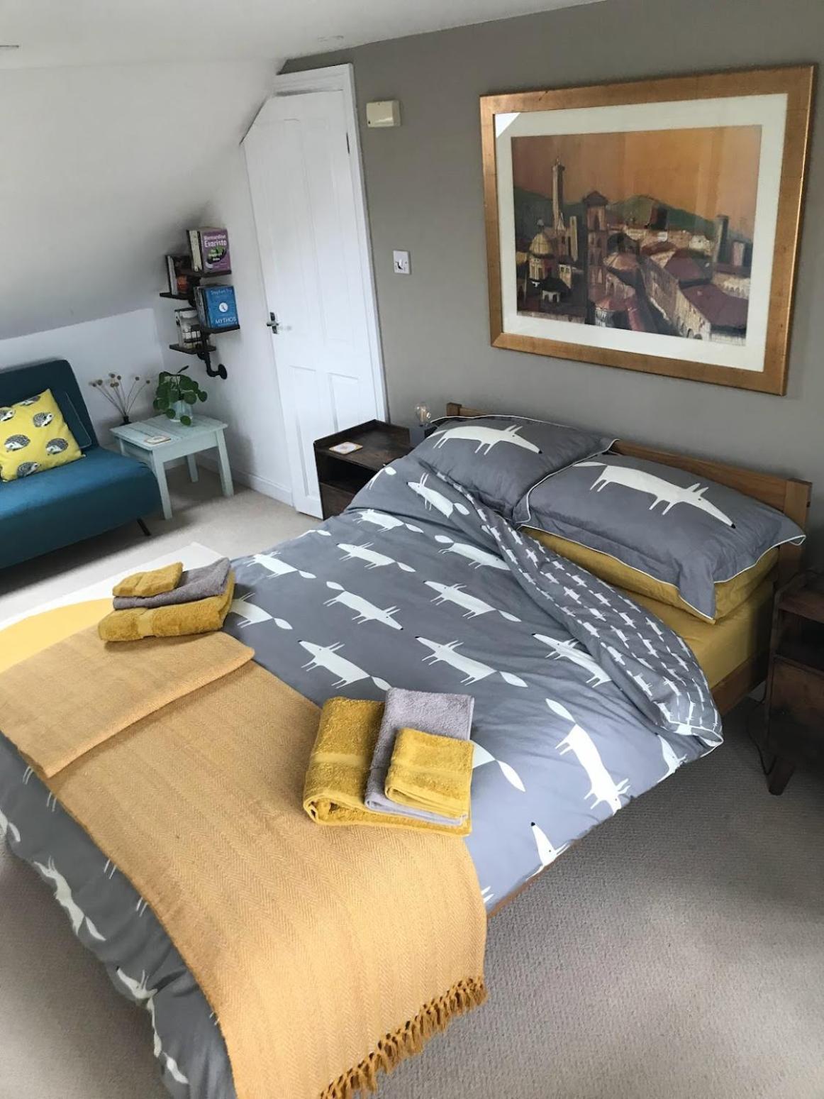 Large Light Loft Room - En Suite برايتون المظهر الخارجي الصورة